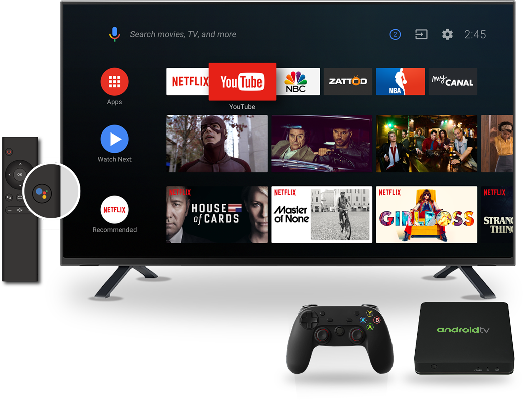 �ڲ���������Ϊ��Android TV������