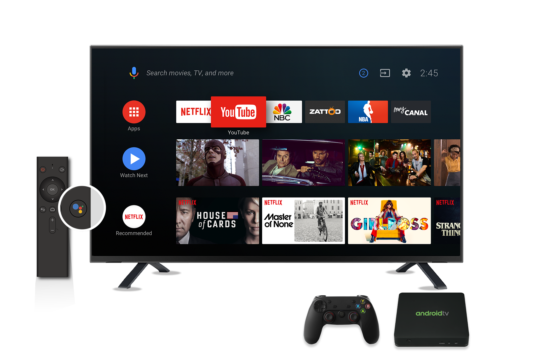 �ڲ���������Ϊ��Android TV������
