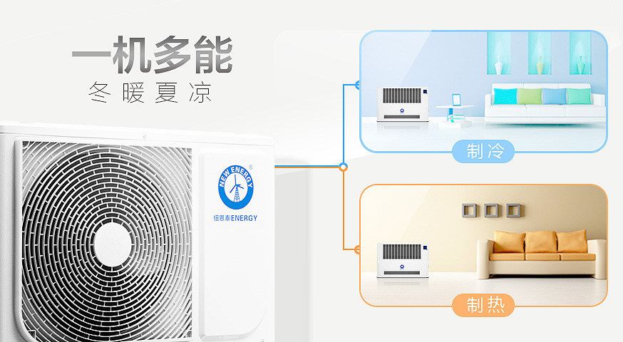 “煤改电”新面貌，体积更小的空气源热风机